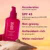 Coco & Eve Tan Boosting Anti-Aging Body Oil SPF45 - Tanning Accelerator Pump, UVA UVB Sun Protection | Moisturizing Outdoor Bronzing Enhancer with Natural Ingredients, Antioxidants (5.07 Fl Oz)