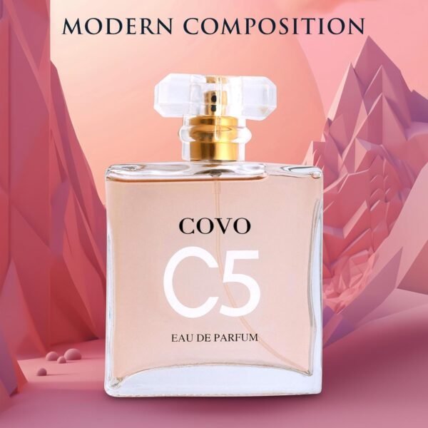 71HFKYhJYdL._SL1500_.jpg C5 for Women Eau De Parfum - Pure Femininity in a Bottle - Delicate Floral Scents of Jasmine and May Rose - A Fragrance That Will Get You Noticed - Cruelty-Free Perfume Precious Gift for Women