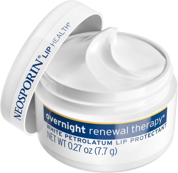 71HSQw1oyuL._AC_SL1500_.jpg Neosporin Lip Health Overnight Renewal Therapy, 0.27 Oz, Pack of 2