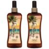 Panama Jack Amplifier Suntan Oil - Contains No Sunscreen Protection (0 SPF), Light Formula with Exotic Oils, Fruit and Nut Extracts, Tropical Fragrance, 8 FL OZ