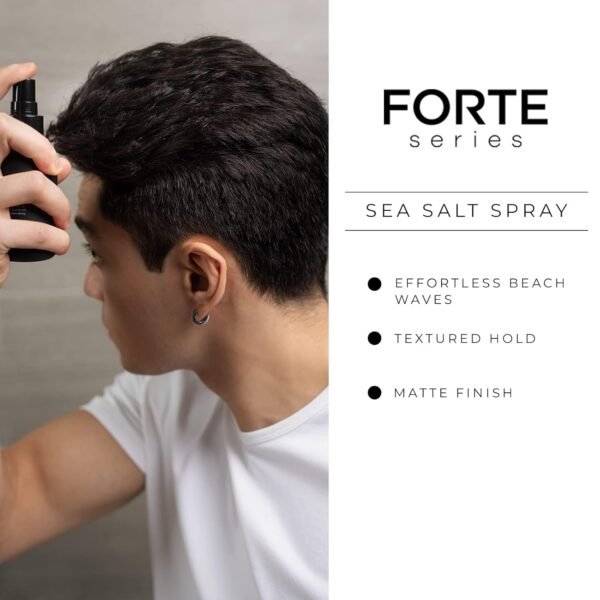 Alex Costa Sea-Salt Spray by Forte Series | Hair Volume for Men | Volumizing & Texturizing for Hair | Beachy Surfer Hair, Volume Hairspray for All Hair Types, (4 oz)