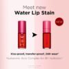 71IGG2Lr40L._SL1500_.jpg Clarins NEW Water Lip Stain | Long Lasting, Transfer-Proof, Lightweight and Kiss Proof | Buildable Matte Finish | Contains Hyaluronic Acid | 0.2 Fluid Ounces