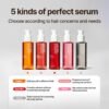 Mise En Scene Perfect Styling Serum for Heat Damage Protection - Hair Serum for holding Bounce, Hair Essence for Long Lasting Curl, Powdery Scent, with Argan Oils, 2.70 fl. Oz