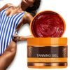 Luxury Intensive Tanning Gel,Tanning Gel,Tannings Cream,Haute Beauty Tanning Gels, Natural Tanning Accelerator Cream Gel,For Sunbeds & Outdoor Sun (1PCS)