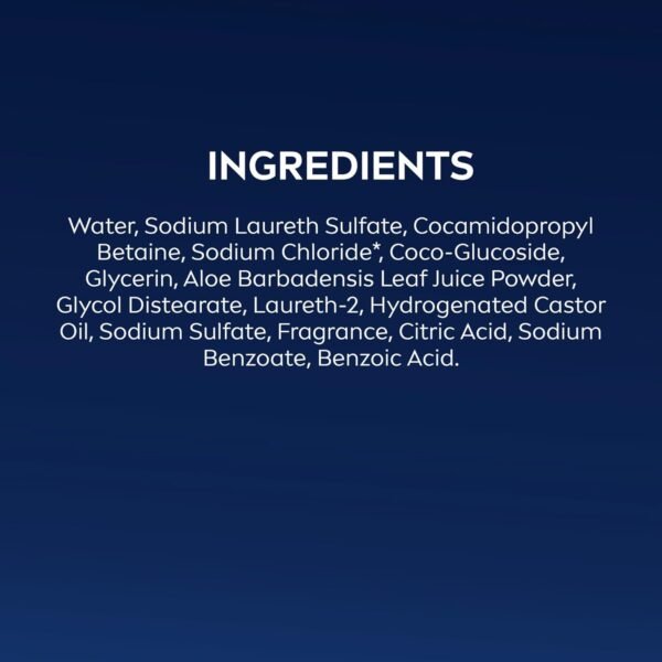 Nivea Men Maximum Hydration Body Wash for Dry Skin, Aloe Vera Enriched, 3-in-1 Moisturizing Body Wash, Face and Hair, Paraben Free, Vegan Formula, 16.9 Fl Oz Bottle, Pack of 3