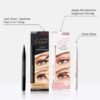 71JILunvjJL._SL1500_.jpg KISS Lash GLUEliner, 2-in-1 Felt-Tip Eyelash Adhesive and Eyeliner, Matte Finish, Foolproof Application, Easy Touch-Up, 0.03 Fl Oz.- Black, Packaging May Vary