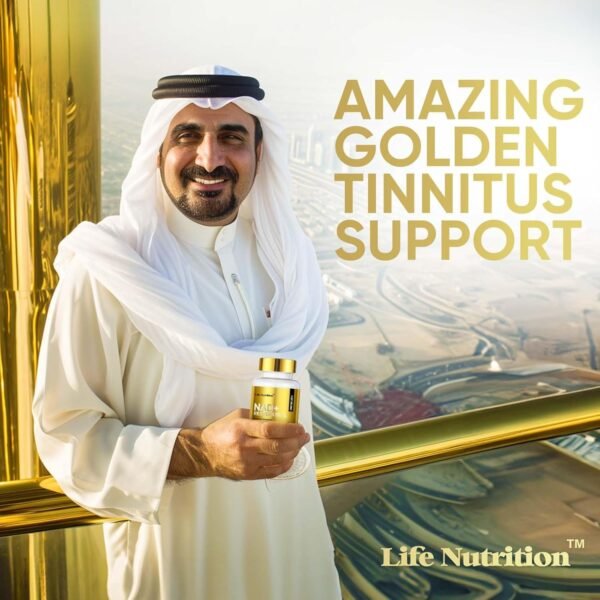 Life Nutrition-NAD+ Supplement 1000mg 120 Capsule - True NAD+ & Resveratrol,NMN Alternative for Anti-Aging