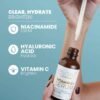 71JTuLQDsUL._SL1500_.jpg Eva Naturals Vitamin C Face Serum With Hyaluronic Acid - Anti Aging Serum - Reduce Dark Spots, Acne & Wrinkles - Retinol, Niacinamide & Salicylic Acid, Brightening Skin Serum for Glowing Skin
