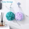71JZ1IhSweL._AC_SL1500_.jpg AmazerBath Loofah Sponge 75g/Piece, Exfoliating Bath Sponge Body Scrubber - Loofa Set of 4 Flower Color (Large, Green-Purple)