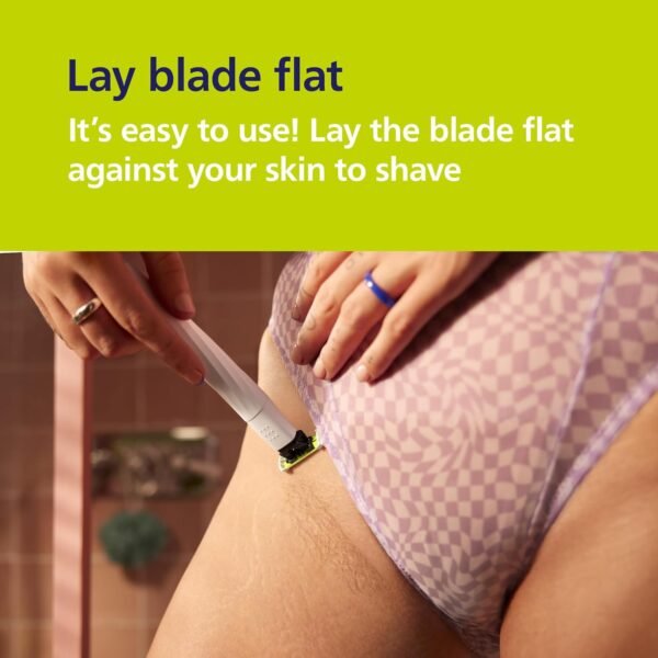 Philips Norelco OneBlade Intimate, Designed for Pubic Grooming, Trim & Shave with Extra Skin Protection, Waterproof, Model QP1924/70