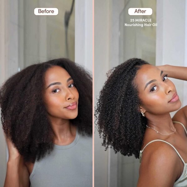 Mizani 25 Miracle Nourishing Hair Oil - Softens and Adds Weightless Shine, Hydrating & Nourishing With Coconut Oil, For Natural Hair