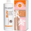 Sun Laboratories By Giesee Dark Sunsation Self Tanning Solution 16 oz - Sun Tanning Lotion, Spray Tan, Tanning Spray, Airbrush Tanning, Sunless Tanner, Self Tanner Spray Mist, Bronzing Spray