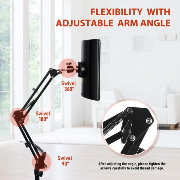 71KJHeI4roL._AC_SL1500_.jpg Red Light Therapy for Face and Body, Red Infrared Light Therapy Lamp with Stand Led 660nm & 850nm Infrared Light Device for Body