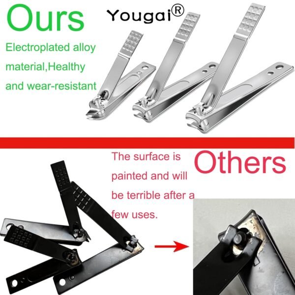 71KlXNDV0GL._SL1500_.jpg Nail Clippers Set Fingernail and Toenail Clipper Cutters, Manicure Pedicure Kit 18 Pieces Stainless Steel Professional Grooming Kits, Nail Care Tools with Luxurious Travel Case