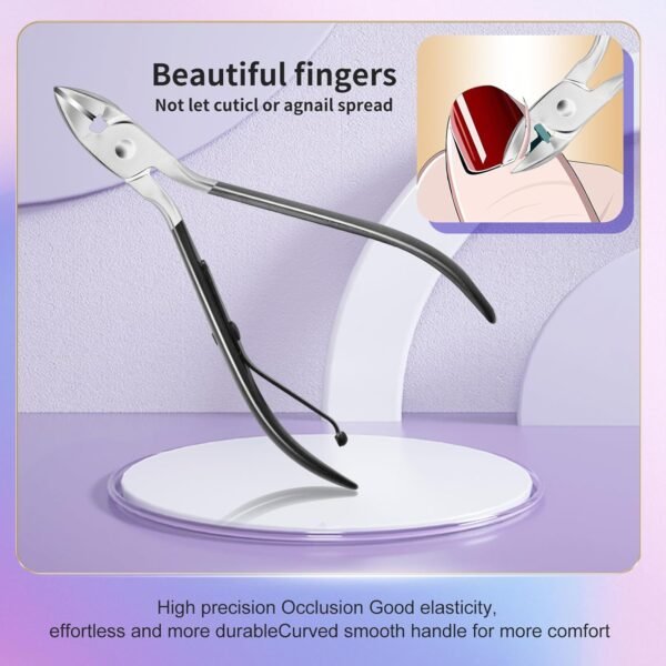 Manicure kit Personal Care Mens Grooming Kit, 30 in 1 Professional Nails Kit Pedicure Kit, Nail Clippers for Men and Beauty Tool Portable Set, with Luxurious Travel Case (Black)