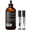 71MPiLqj-hL._SL1500_.jpg Pure Cold Pressed Hexane-Free Castor Oil - Glass Bottle for Hair Growth, Face, Scalp, Skin & Eyelashes - Nourishing & Moisturizing - 4 fl oz