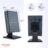 Hooga Red Light Therapy, Red Near Infrared LED Panel, 72 Quad Chip Flicker Free LEDs, Ultra Series, Clinical Grade Device for Energy, Pain, Skin, Recovery, Sleep, Performance. ULTRA360.