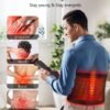 Red Light Therapy for Body, 31.5" x 11.8" Large Red Light Therapy Pad, 360 LEDs with 660nm Redlight & 850nm Infrared Light Therapy for Waist Back Shoulder Neck Pain Relief