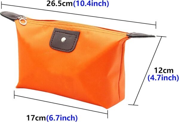 71MyPL4a2AS._AC_SL1500_.jpg YAODHAOD Makeup Bag Bulk Toiletry Pouch Waterproof Cosmetic Storage Bags,with Zipper Travel Toiletry Organizer Packing Bag Accessory Organizer for Women and Men (9 Colors)