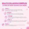 Collagen Peptides Capsule，Naturally Sourced Hydrolyzed Collagen with prebiotic & Cranberry Extract - Hair, Skin, Nail, Joint, Digestive Health & Immune Support, Non-GMO, 100 Capsule.