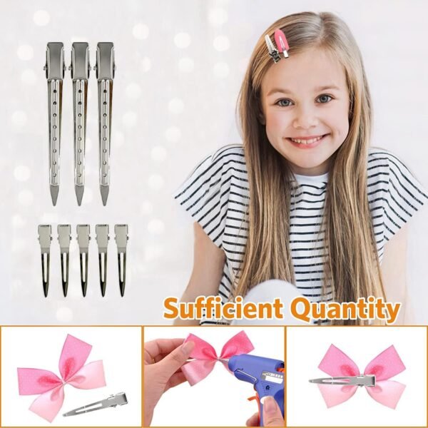 71NB5zze7bL._SL1500_.jpg Hair Accessories Kit, 160Pcs Hair Clips for Women Girls Dance Ballet Cheerleading Travel with Storage Box