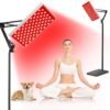 Red Light Therapy for Body Face, Infrared Light Therapy with Stand, Red Lights Therapy Lamp Panel, LED 660nm 850nm Near Infrared Redlight Therapy Device for Full Body Skin Home