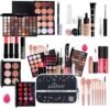 Makeup Kit All-in-one Makeup Gift Set for Women Full Kit Gift Set for Women,Girls & Teens,Eyeshadow Palette, Lip Gloss Set, Lipstick, Blush, Foundation, Concealer,Makeup Brush Set