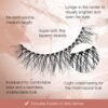71Niv7jf98L._SL1000_.jpg Ardell Naked Strip Lashes 421 – Natural-Looking, Long-Lasting False Eyelashes with Invisiband for Seamless Blend, 4 Pairs, 1-Pack