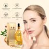 Ginseng Serum,Ginseng Polypeptide Anti-Ageing Essence Oil,Ginseng Gold Polypeptide Anti-Wrinkle Essence,One Ginseng Per Bottle for Tightening Sagging Skin Reduce Fine Lines (2PCS)