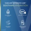 71OPu-T0krL._SL1500_.jpg Vaseline Intensive Care Body Lotion for Dry Skin Soothing Hydration Lotion Made with Ultra-Hydrating Lipids + 1% Aloe Vera Extract to Refresh Dehydrated Skin 20.3 oz, Pack of 3 (packaging May Vary)