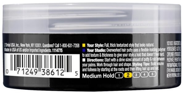 71OUunn1vgL._SL1500_.jpg L'Oreal Paris Studio Line Overworked Hair Putty, 1.7 oz.