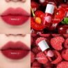 71OdQpjYqL._SL1500_.jpg Lip Tint Stain Set, Korean Water Tint Lightweight Non-sticky, Waterproof Long Lasting Liquid Blush & Lip Stain, Transfer-Proof, Matte Finish Lip Color Makeup (made into jam)