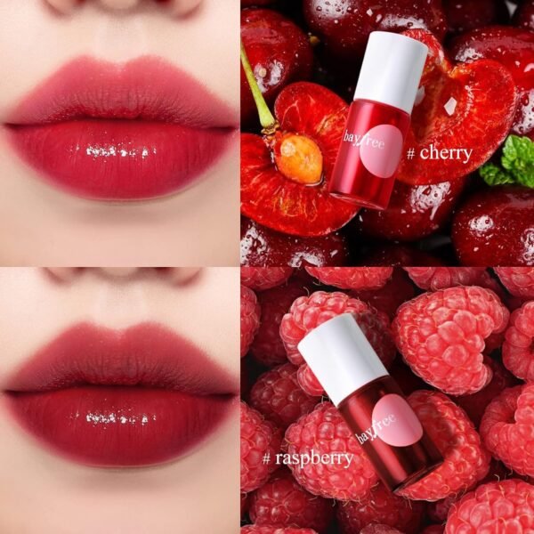 71OdQpjYqL._SL1500_.jpg Lip Tint Stain Set, Korean Water Tint Lightweight Non-sticky, Waterproof Long Lasting Liquid Blush & Lip Stain, Transfer-Proof, Matte Finish Lip Color Makeup (made into jam)
