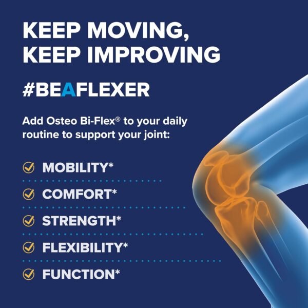 71PGkbeRrbL._AC_SL1500_.jpg Osteo Bi-Flex Triple Strength, Glucosamine Chondroitin with Vitamin C Joint Health Supplement, Coated Tablets, 80 Count