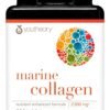 71PWu2BQ2DL._AC_SL1500_.jpg Youtheory Marine Collagen - 2,500 mg Hydrolyzed Collagen - Supports Skin* - Fish-Sourced Collagen - with Vitamin C, A, C, E, B6, B12 & More - Highly Digestible and Absorbable - 290 Tablets