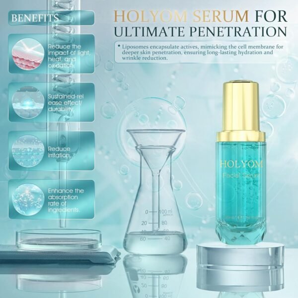71QF10bV3-L._SL1500_.jpg Face Serum - Anti-wrinkle Facial Serum Combat Fine Lines and Wrinkles with our Nourishing Hydrating and Moisturizing, 1.18 Fl Oz