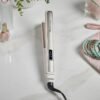 71QR-4FIdRL._AC_SL1500_.jpg Remington Shine Therapy 1 inch Hair Straightener Iron, Flat Iron Infused with Argan Oil & Keratin, Professional Ceramic Flat Iron for Less Frizz, Shines and Smooth, Styling Tools