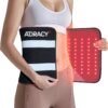2025 Upgraded Red Light Therapy for Body, 24" x 12" Large Size Red Light Therapy Pad with Timer, 660nm&850nm Infrared Light Therapy Mat Full Body(Black)