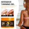 Luxury Intensive Tanning Gel, Natural Tanning Accelerator Cream Gel, for Sunbeds & Outdoor Sun (1pcs)