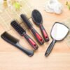 71QrCB3ozTL._SL1000_.jpg Set of 5 Hair Combs Set Professional Salon Hair Cutting Brushes Sets Salon Hairdressing Styling Tool Mirror And Holder Stand Set Dressing Comb Kits for