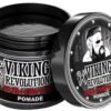 Viking Revolution Extreme Hold Pomade for Men – Style & Finish Your Hair - Extra Firm,Strong Hold & High Shine for Men’s Styling Support - Water Based Male Grooming Product is Easy to Wash Out, 4oz