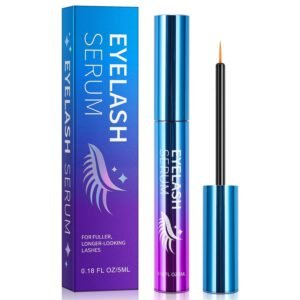 Lash Serum, 5ml Eyelash Growth Serum, Promote Eyelash Growth and Gently Nourish Eyelashes, Make Your Eyelashes Thicker and Longer in 4 Weeks