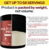 71RG1CvnrUL._AC_SL1500_.jpg Wholesome Wellness Multi Collagen Protein Powder Hydrolyzed (Type I II III V X) Grass-Fed All-in-One Super Bone Broth + Peptides - Premium Blend of Beef, Chicken, Wild Fish, Eggshell, 58 Servings