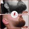 2 Pcs Beard Shaper - Lineup & Styling Tool for Men - Facial Hair Shaping Template