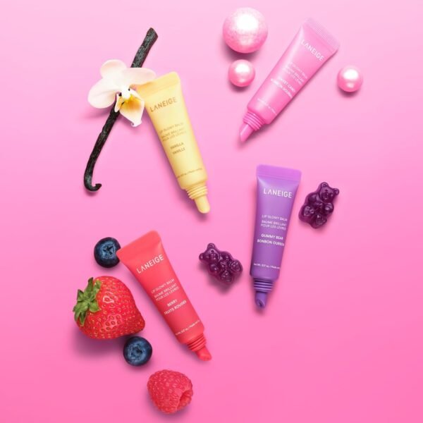71Rj1uvlmHL._SL1500_.jpg LANEIGE Lip Glowy Balm: Hydrate, Glossy, Lightweight, Moisturize & Tint with Shea Butter