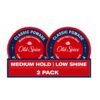 Old Spice Classic Pomade for Men, Medium Hold, Low Shine, Men's Hair Styling, 2.22 Oz Each, Twin Pack