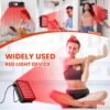 Red Light Therapy for Body, 660nm 850nm Near Infrared Light Therapy Panel, 60 Dual Chip LED Device with 300W of Power, Ideal for Body, Face, Improve Sleep, Skin Health, Includes Hanging Kit & Handle