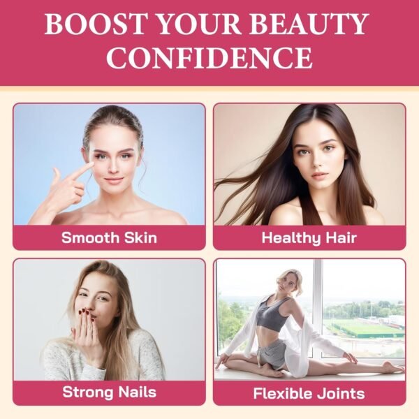 71SG77xtHlL._AC_SL1500_.jpg Collagen Gummies for Women, Hydrolyzed Collagen Peptides Type I, II, III, V, X, 0 Sugar, Collagen Gummies for Skin, Wrinkles, Hair, Nails, Digestive, Immune Health, 180 Collagen for Women Gummies