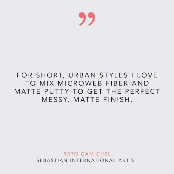 Sebastian Professional Microweb Fiber Hair Styling Texturizer | Remoldable, Silky Soft Finish, & Flexible Hold | Travel Size, 1.5 fl oz