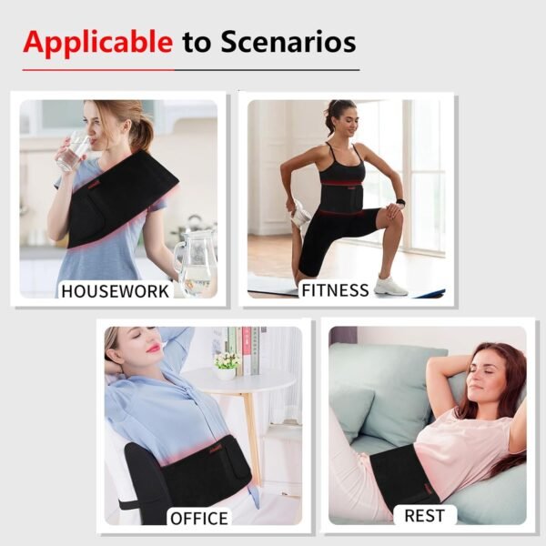 71ScaBvU6rL._AC_SL1500_.jpg Long Red Light Therapy Belt, 18 W 120 Beads Wearable Near Red Infrared Light Therapy Wrap for Body, 660nm & 850nm, Auto Timer, Ideal for Shoulder Waist Back Body